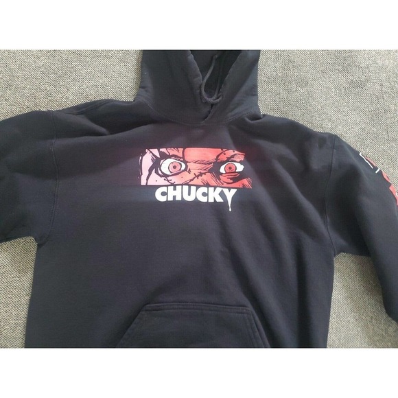 Chucky Official Movie Merch Pullover Hoodie M Rare Find - Picture 4 of 9